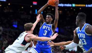 Social media reacts to AJ Dybantsa's star showing against UConn – Deseret News