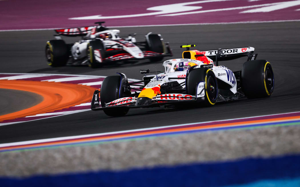 Liam Lawson at the 2025 Qatar Grand Prix.