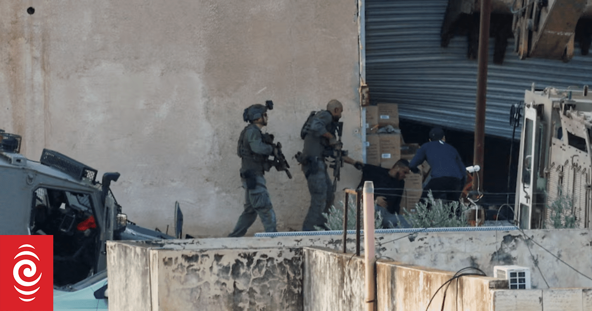 Video appears to show Israeli soldiers 'executing' two Palestinians in West Bank