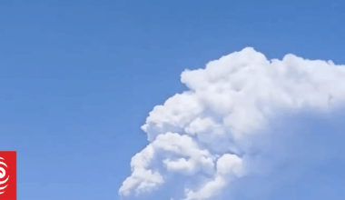 This volcano erupted for the first time in 10,000 years sending ash clouds across continents