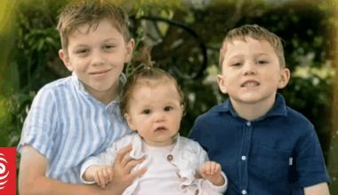 'Your mum will love you forever and ever': Children killed in Sanson fire remembered at funeral