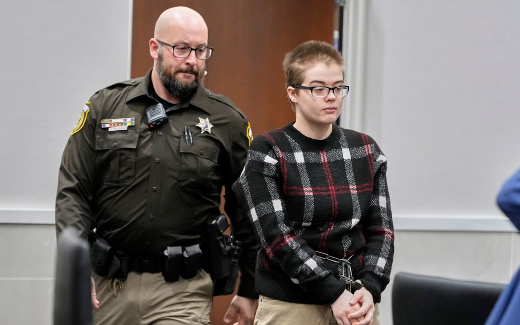 File photo. Morgan Geyser appears in a Waukesha County courtroom on 9 January 2025, in Waukesha, Wisconsin.
