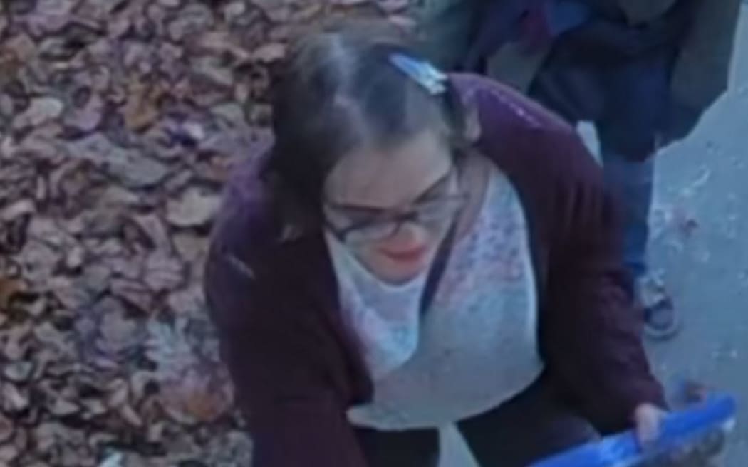 A recent image provided from the Madison Police Department of Morgan Geyser, captured on security video from this past month.