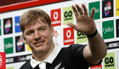 All Blacks lock Fabian Holland scoops World Rugby breakthrough award