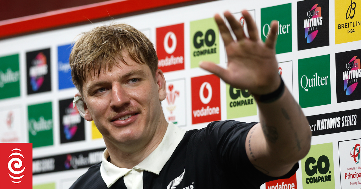 All Blacks lock Fabian Holland scoops World Rugby breakthrough award