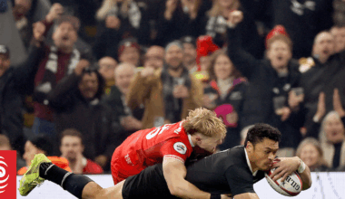 Rugby: All Blacks end season with a win, hold off brave Welsh challenge