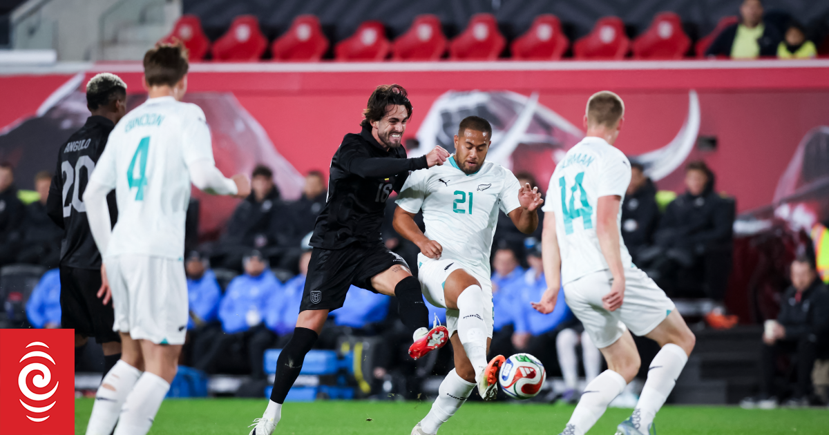 All Whites go down 2-0 to Ecuador in New Jersey