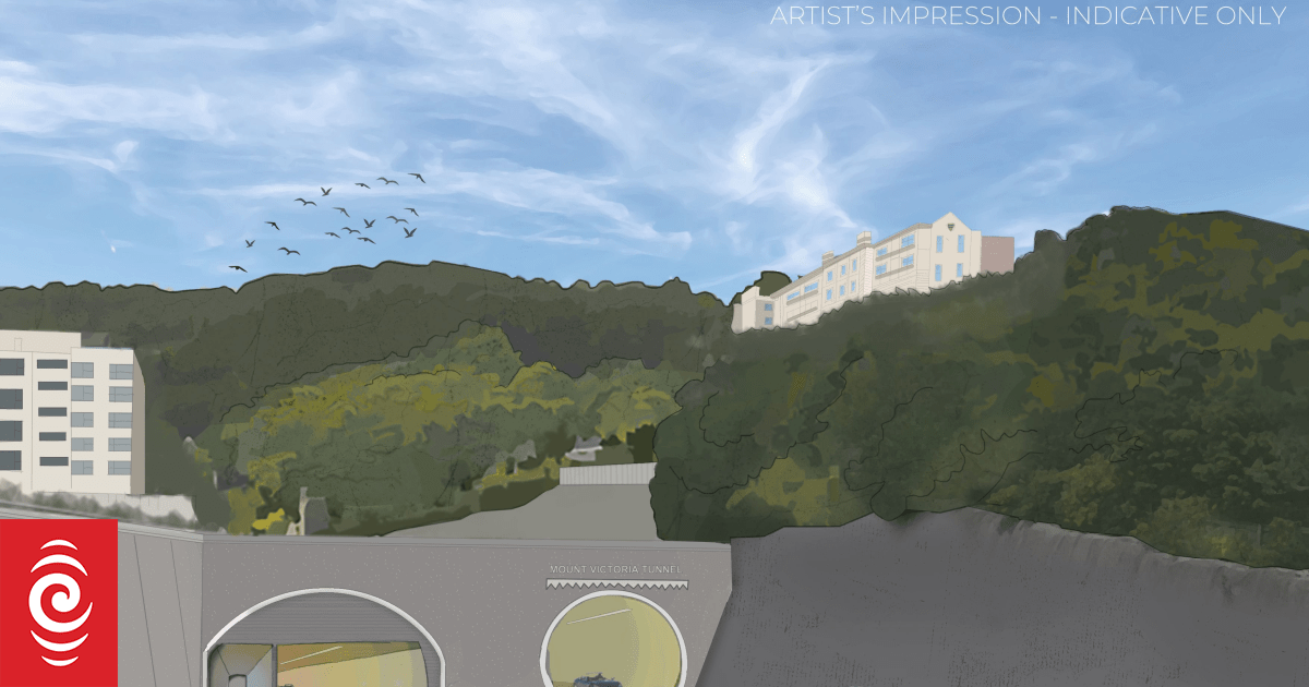 Plans for new Wellington tunnel through Mt Victoria unveiled