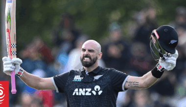 New Zealand's Daryl Mitchell named world's best ODI batter