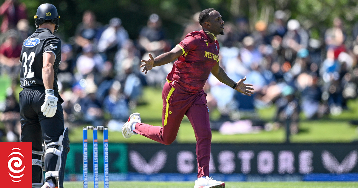 Live cricket: Black Caps v West Indies first one-dayer