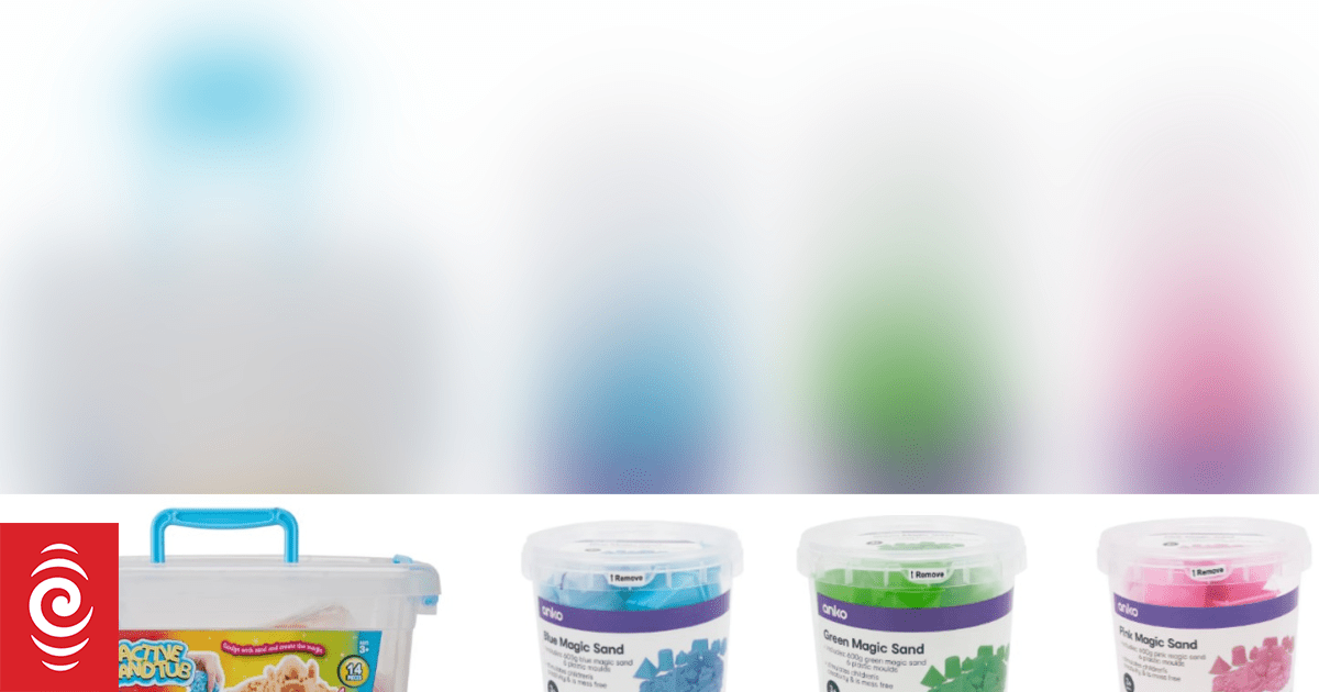 'Stop using them immediately': Asbestos found in Kmart Magic Sand as recall expands