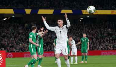 Ronaldo sent off as Ireland stun Portugal in World Cup qualifier