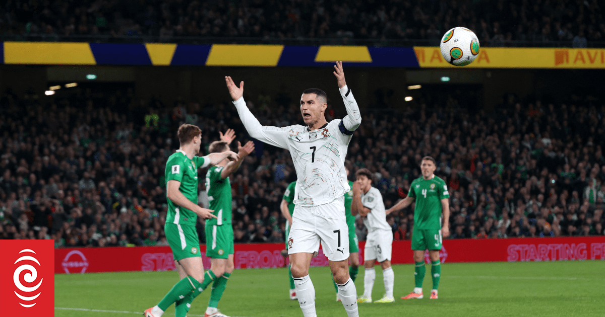 Ronaldo sent off as Ireland stun Portugal in World Cup qualifier