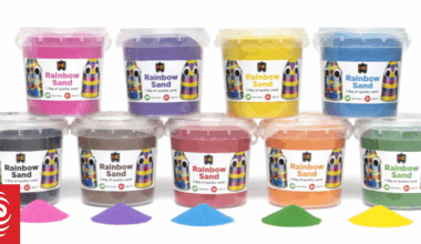 'Act immediately': Two brands of children's coloured sand recalled over asbestos concern