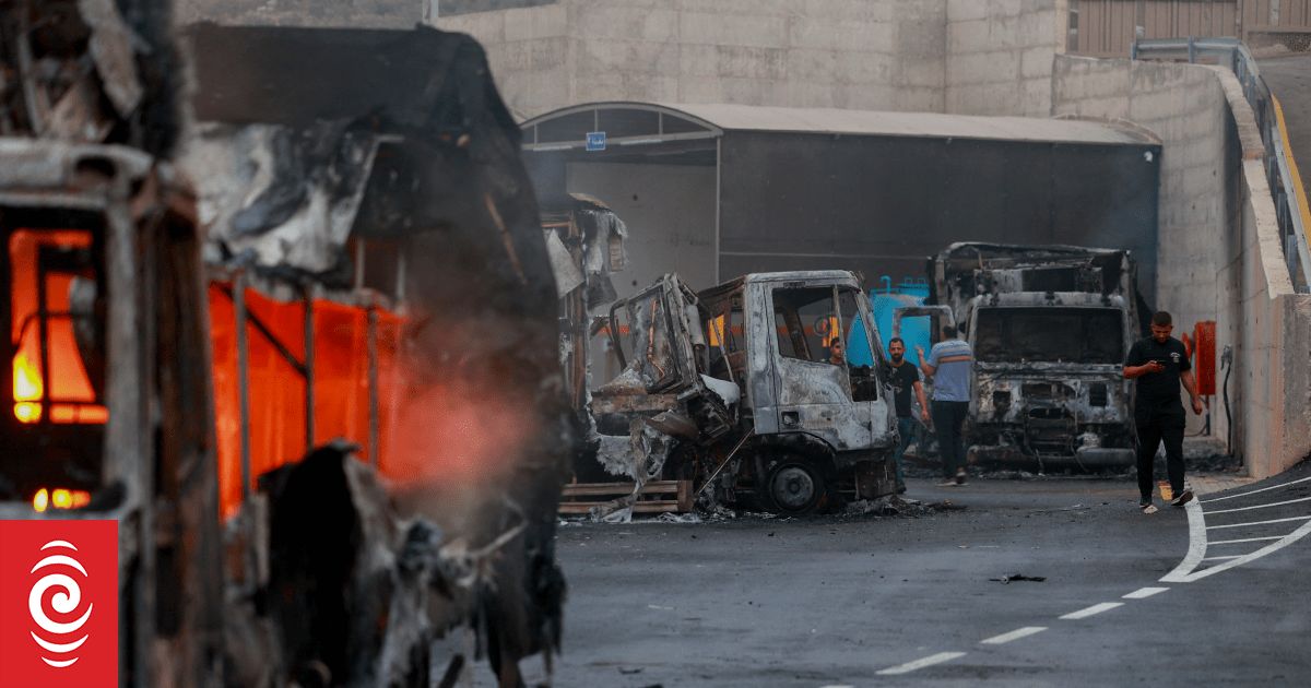 Dozens of Israeli settlers launch arson attack in West Bank as attacks against Palestinians surge