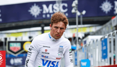 F1: Liam Lawson survives clash with team-mate to grab valuable points