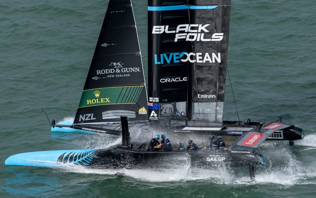 New Zealand SailGP Team helmed by Peter Burling
