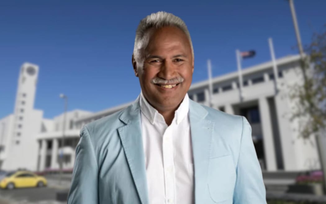 Fuaono Ken Laban, community leader and mayoral candidate for Lower Hutt. Photo/RNZ/Supplied