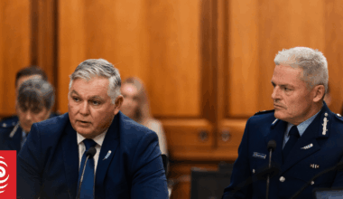 'Minor infractions': Police Minister showers police commissioner Richard Chambers with praise following swim during tsunami advisory