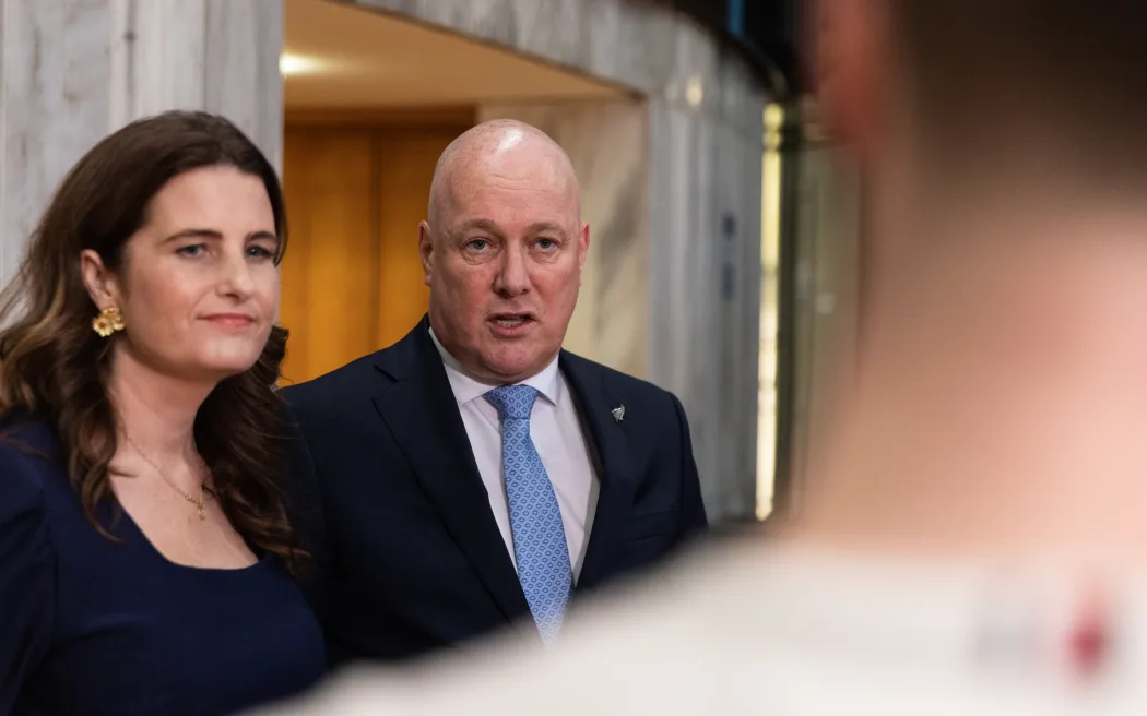 Christopher Luxon and Nicola Willis