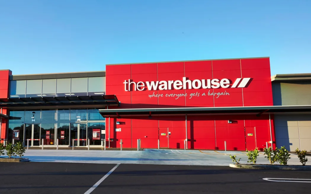 The Warehouse is owned by The Warehouse Group.