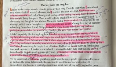 English exam asks students to write about long-haired boy being bullied, forced to drop pants