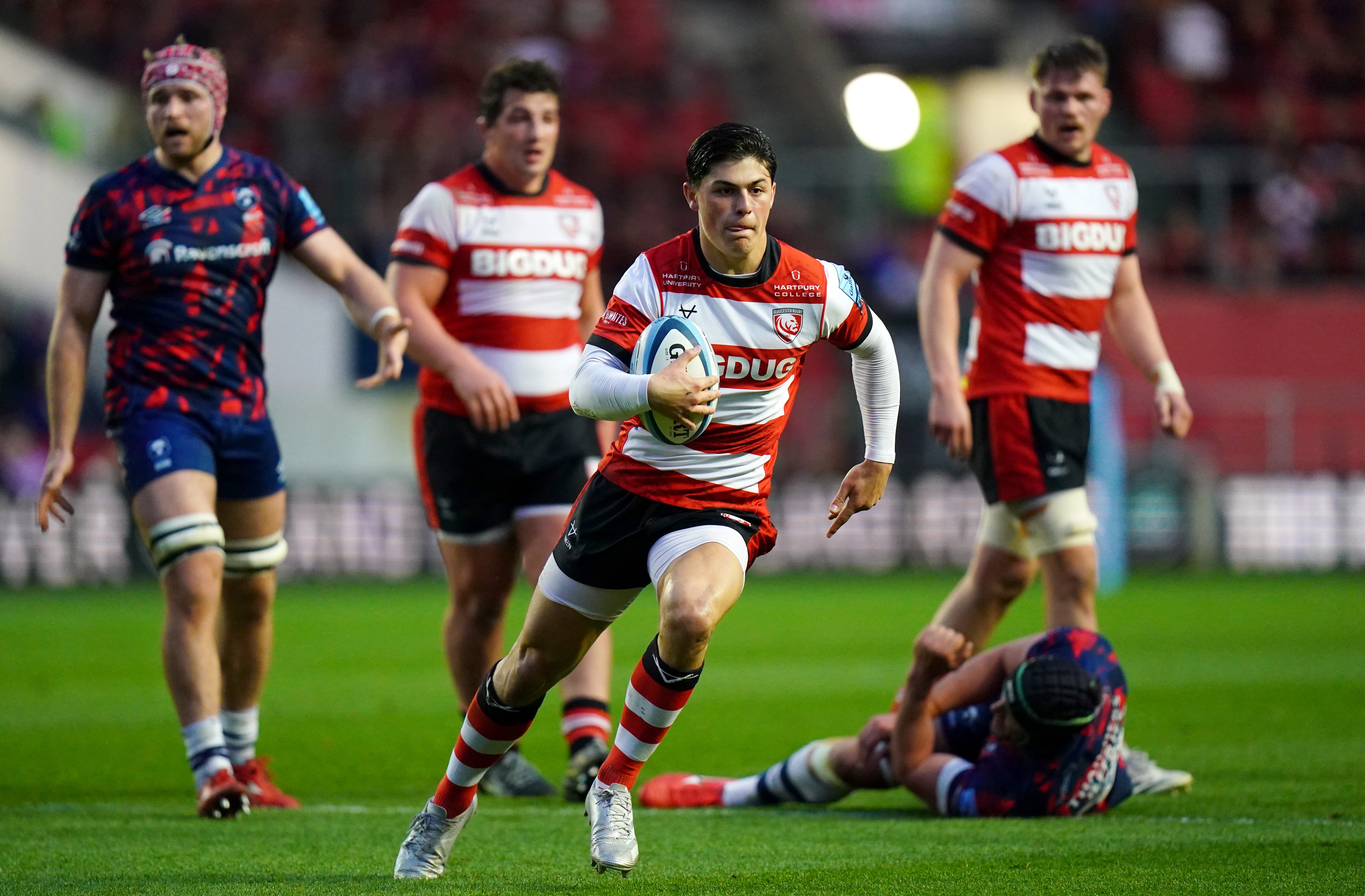 Louis Rees-Zammit has scored over 61 tries in 117 appearances during his senior rugby career (Adam Davy/PA)