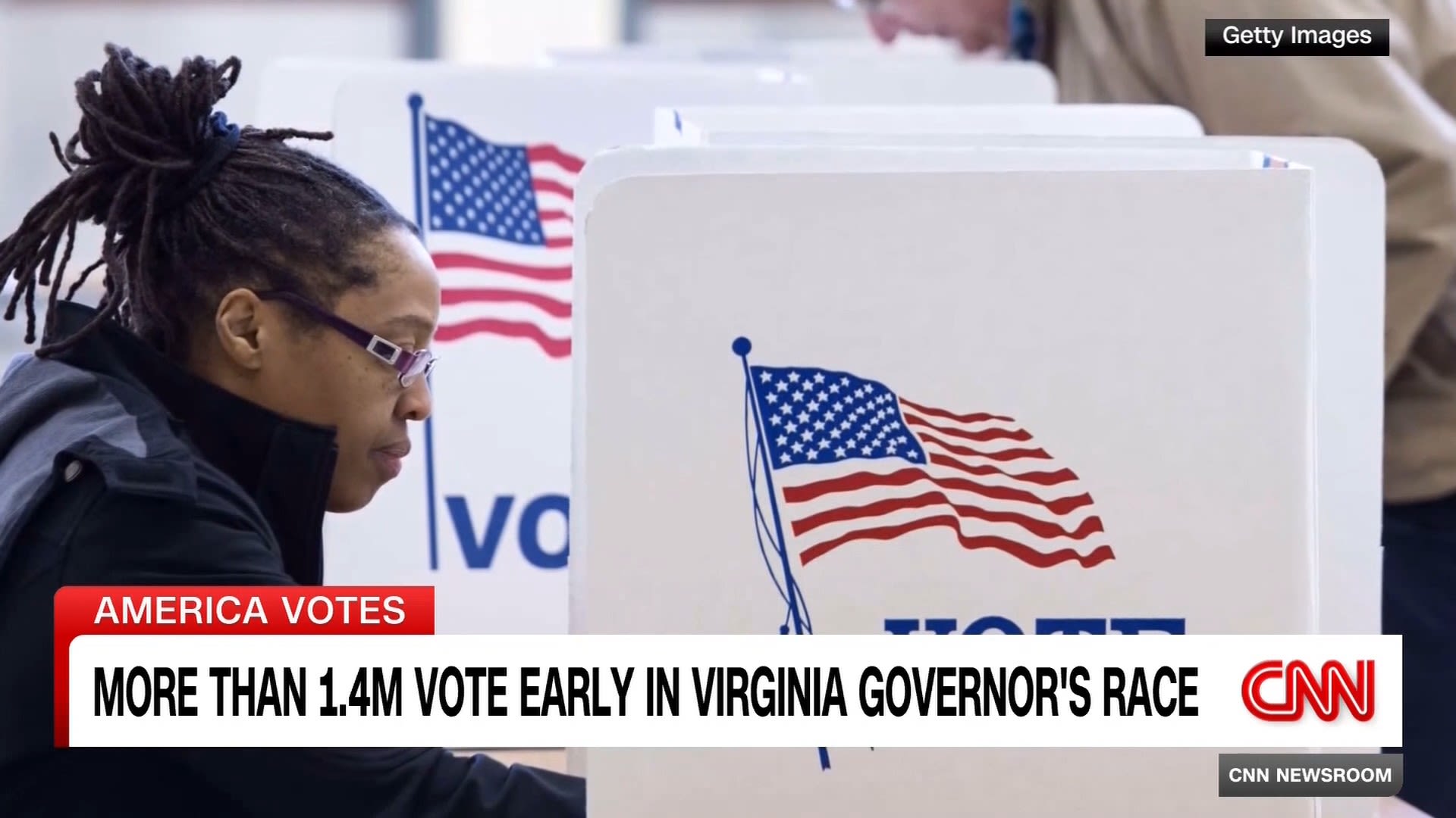 <p>In a history-making moment, Virginia is poised to elect its first woman governor. Democrat Abigail Spanberger is running against Republican Lieutenant Governor Winsome Earle-Sears. CNN's Jeff Zeleny has details.</p>