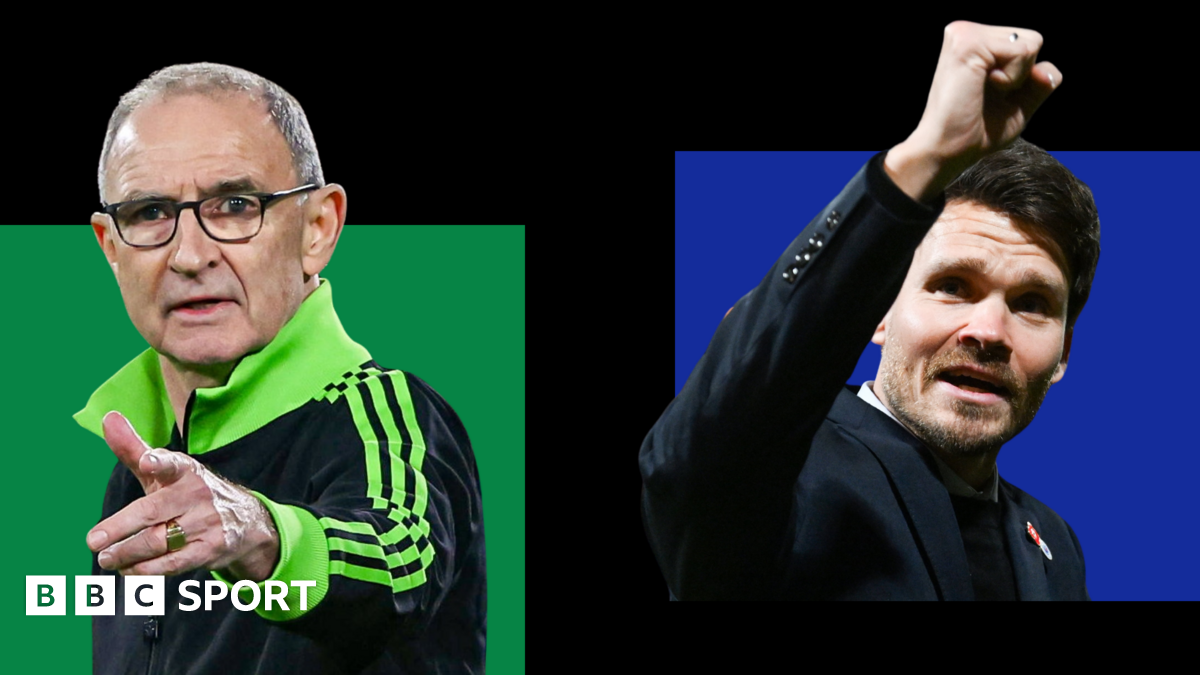 Martin O'Neill and Danny Rohl