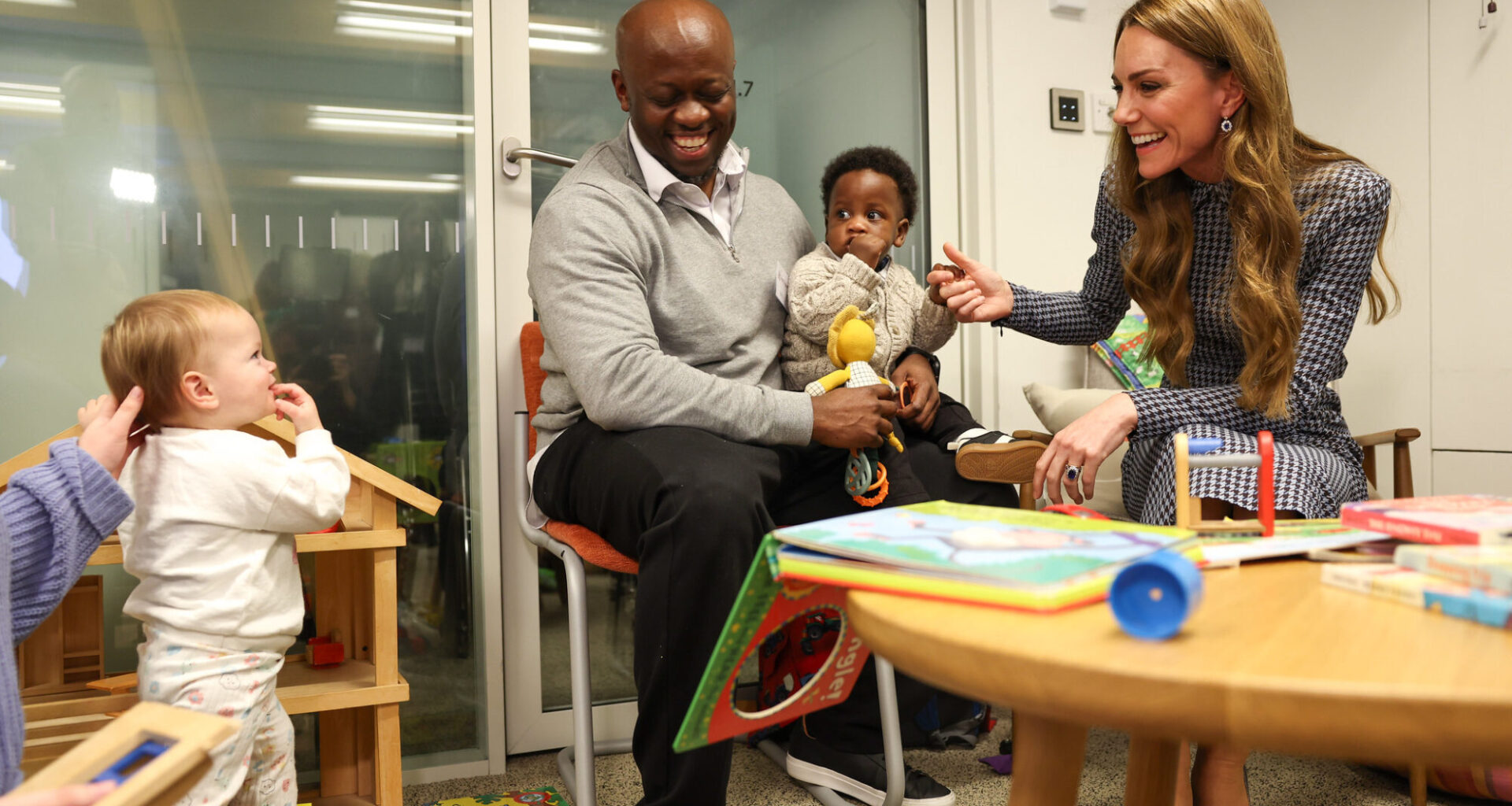 The Princess of Wales visited Anna Freud for launch of project supporting early social and emotional development