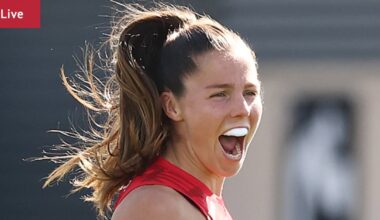 Follow AFLW finals week 1 qualifying final scores, results, odds, squads and start time from Ikon Park in Carlton.