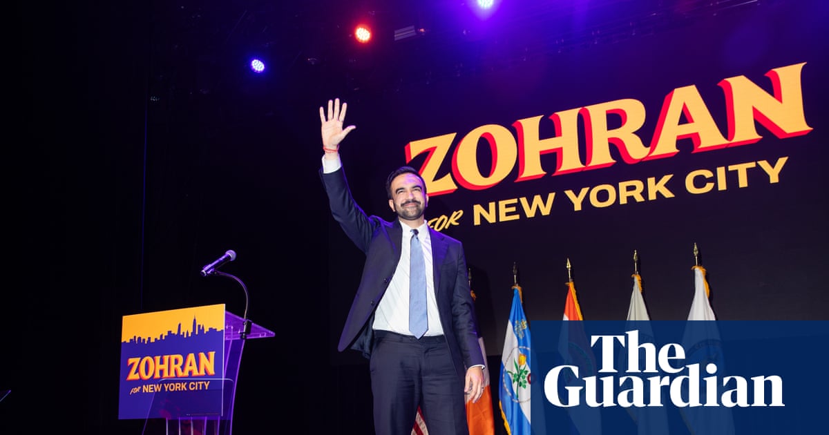‘Time for a new era’: hope swells in New York as Zohran Mamdani makes history | Zohran Mamdani