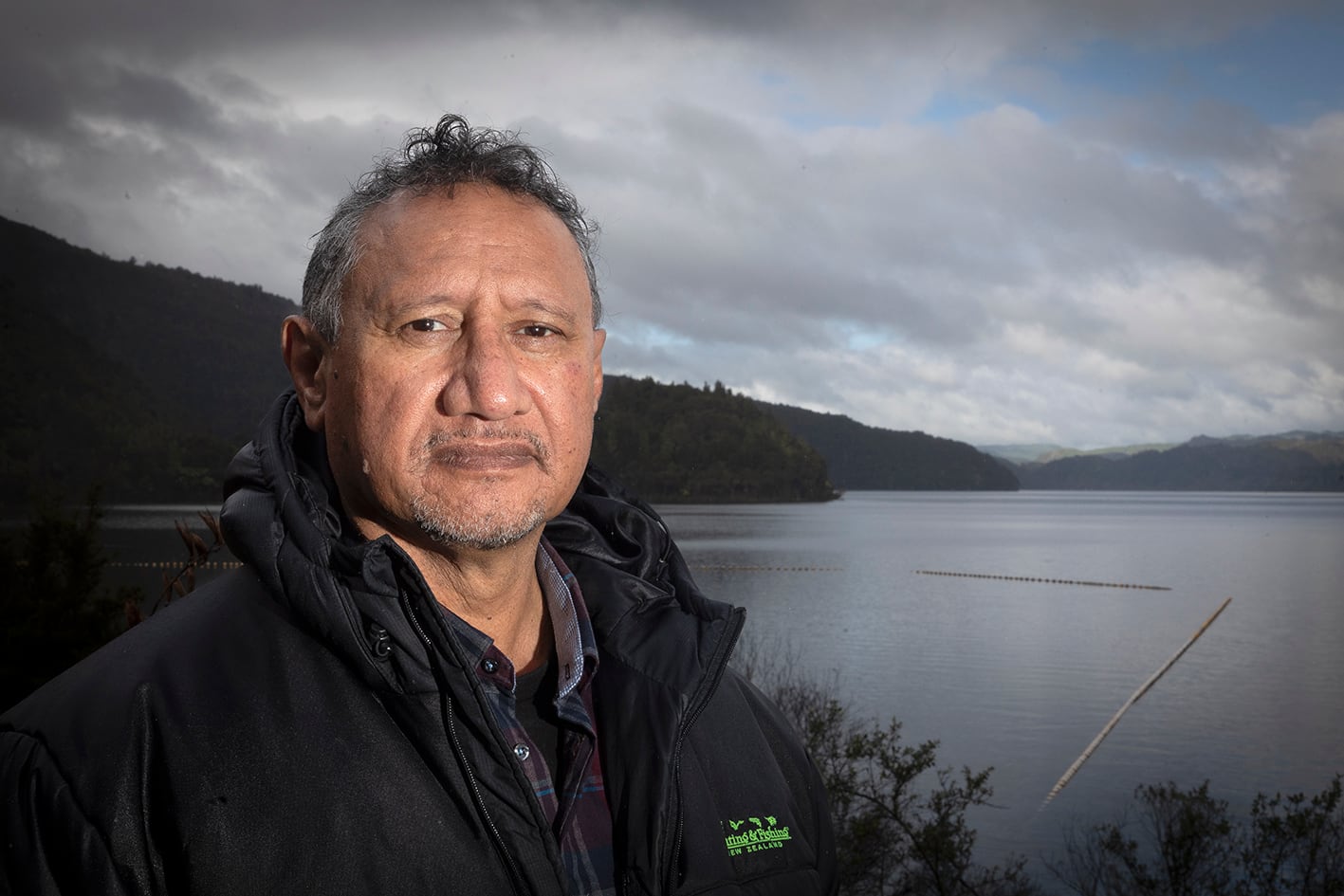Ngāti Tarāwhai Iwi Trust chairman Cyrus Hingston. Photo / Andrew Warner