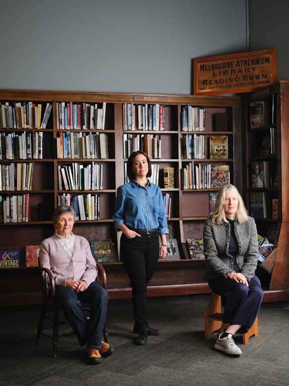 The Mushroom Tapes: Conversations on a Triple Murder Trial authors, Helen Garner,  Sarah Krasnostein and Chloe Hooper.
