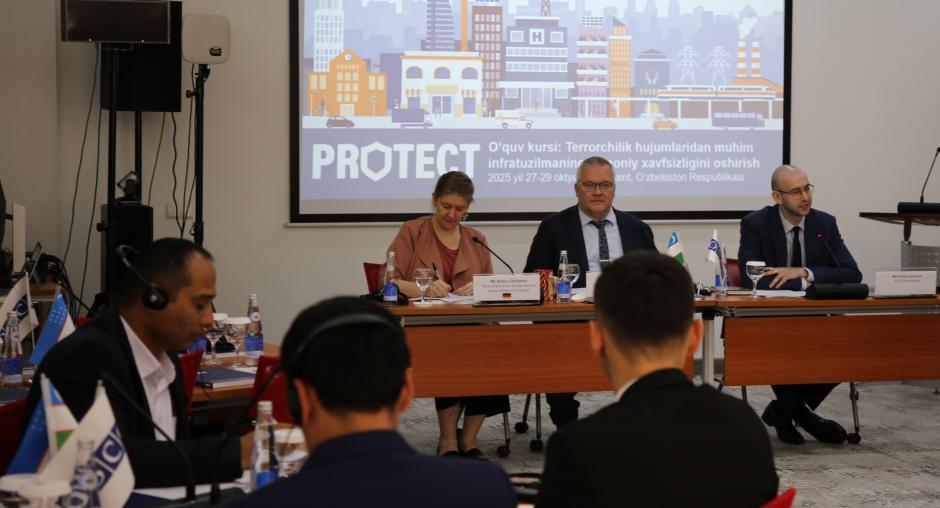 OSCE helps Uzbekistan strengthen the security of key public facilities