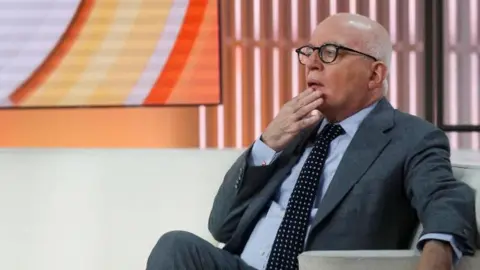Reuters Author Michael Wolff is seen on the set of NBC's 'Today'  in 2018