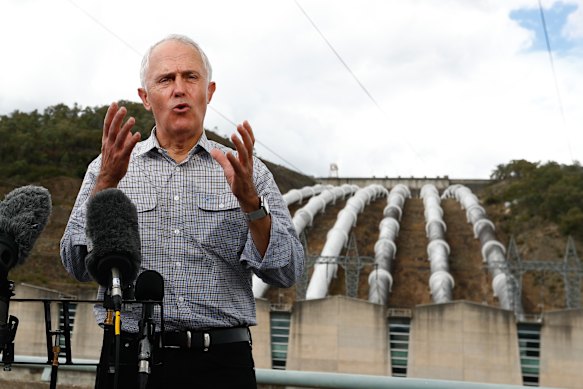 Former prime minister Malcolm Turnbull is the president of the International Hydropower Association.