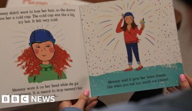 Children's books help North East cancer patient families