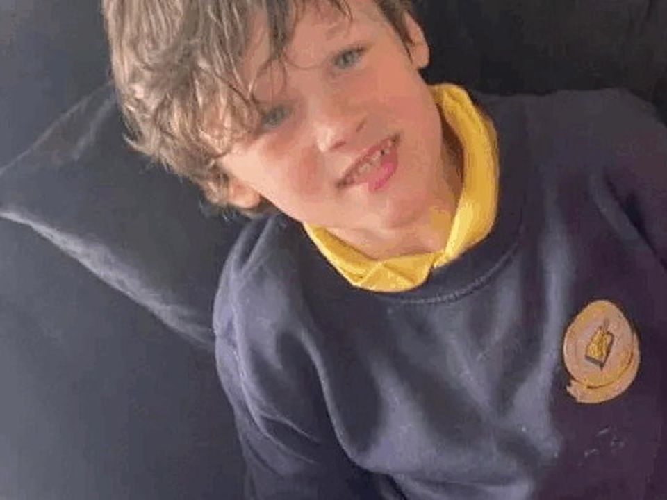 The late Matthew Breen, aged 8 years