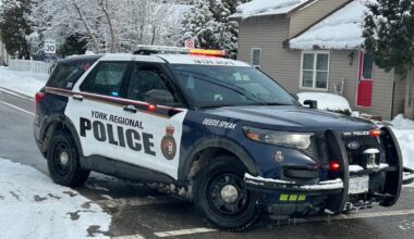 Pedestrian critical following Vaughan multi-vehicle crash