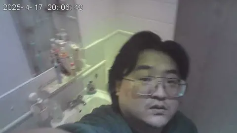 Met Police Picture Xu took of himself installing hidden camera