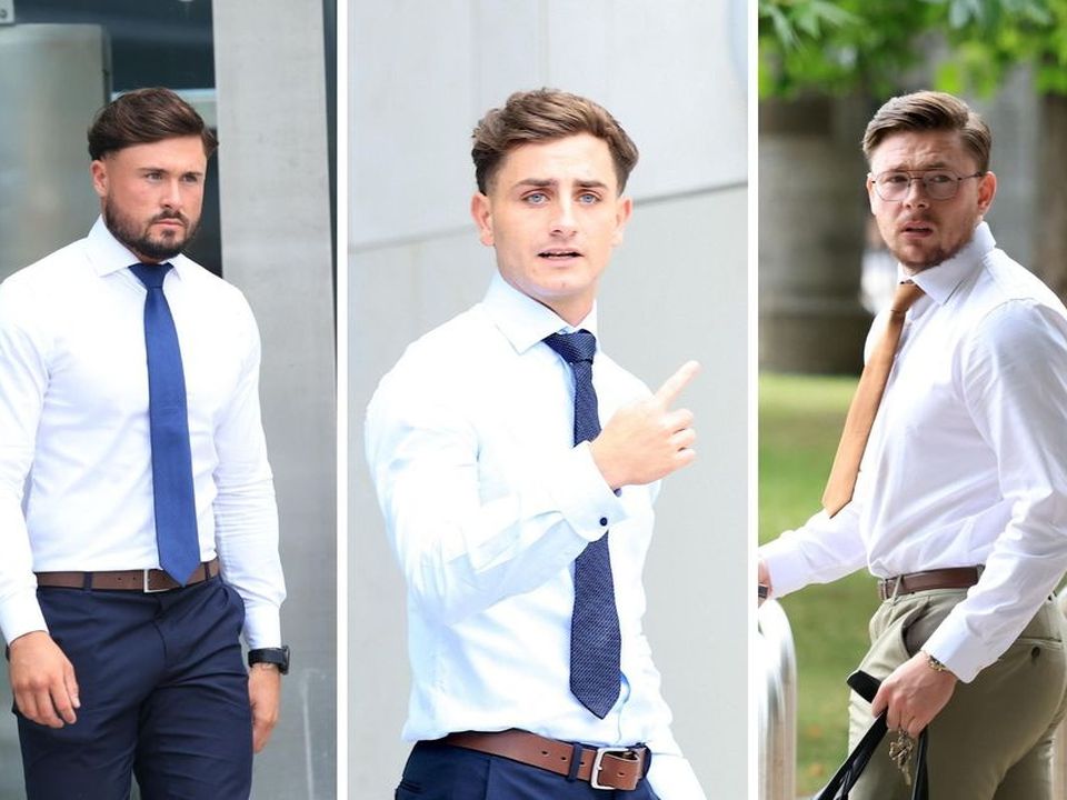 Jordan Kavanagh, Jason Keating and Jerome Kavanagh