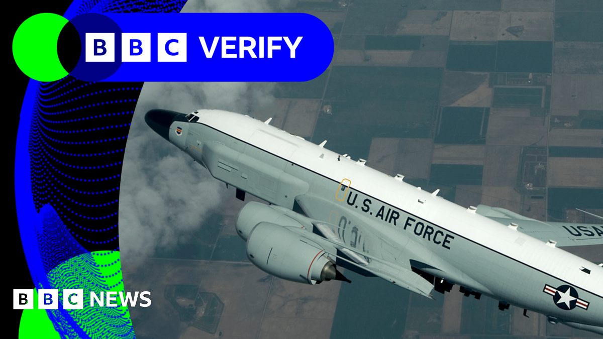 BBC Verify Live: Flight tracking shows US military jets were off Venezuela coast