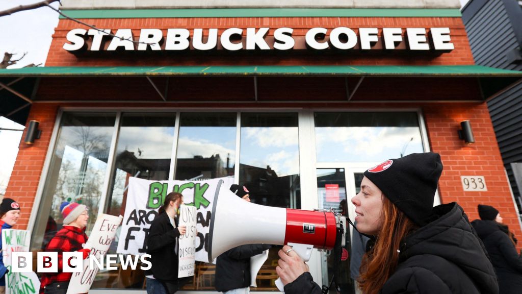 Starbucks' staff strikes could undermine its turnaround plans