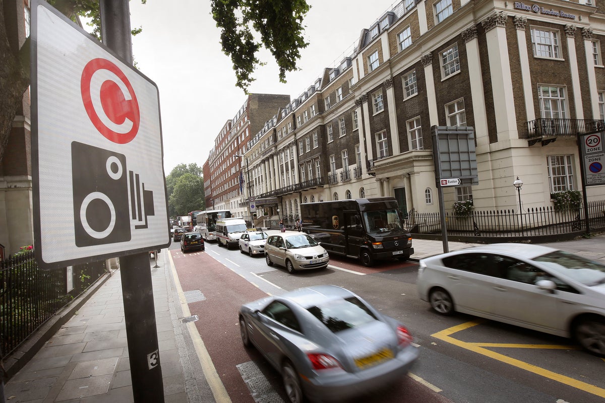Electric vehicles to face congestion charge for first time, Sadiq Khan announces