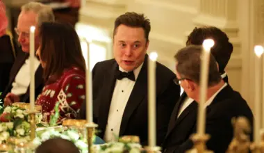Mr Elon Musk attends a dinner hosted by US President Donald Trump for Saudi Crown Prince Mohammed bin Salman, at the White House on Nov 18.