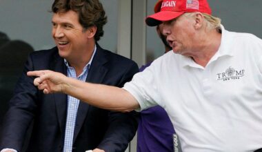 Trump Defends Tucker Carlson After Interview With Avowed Antisemite Nick Fuentes - Haaretz