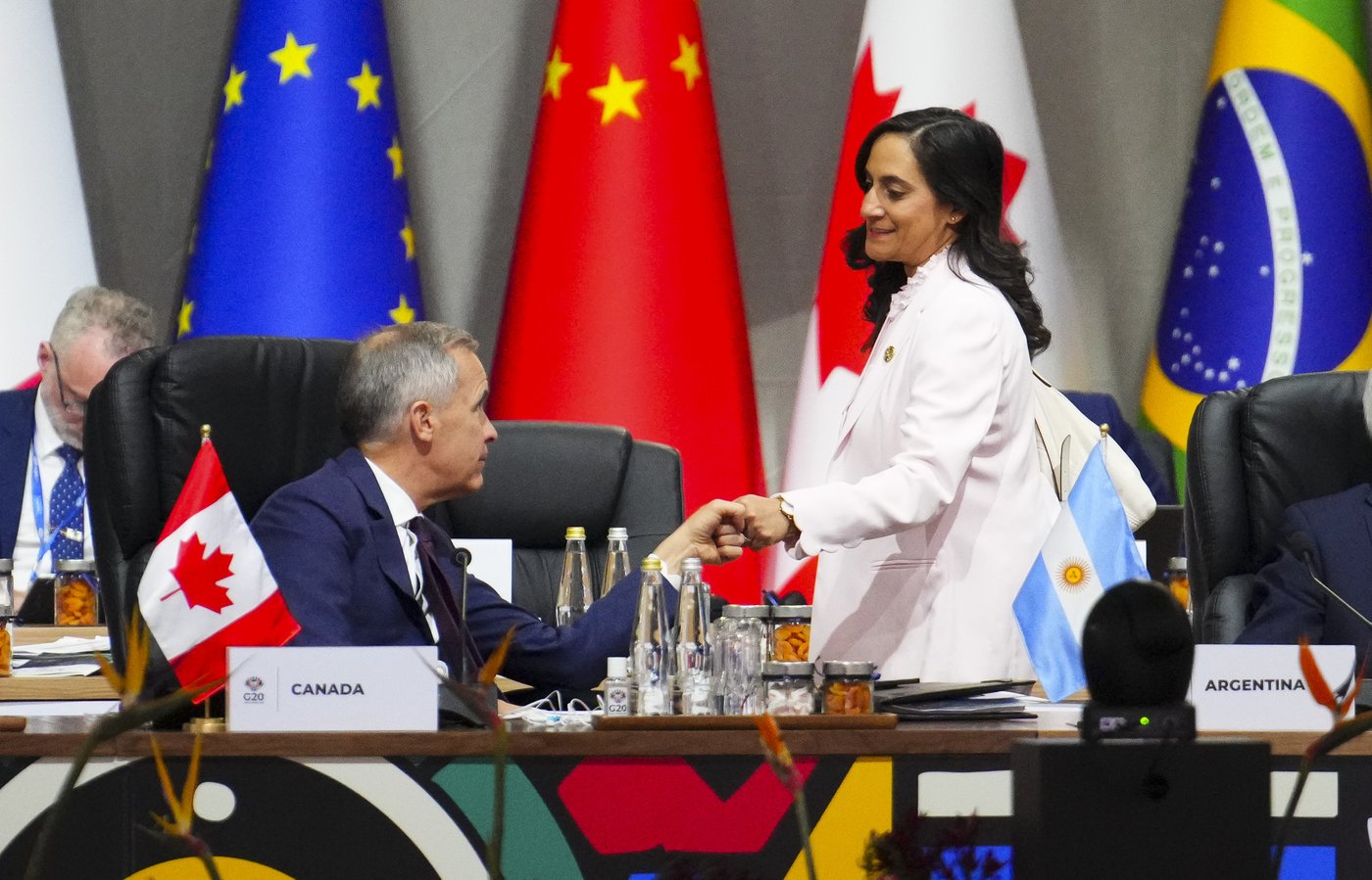 Carney says Canada upholding values but drops talk of 'feminist foreign policy'