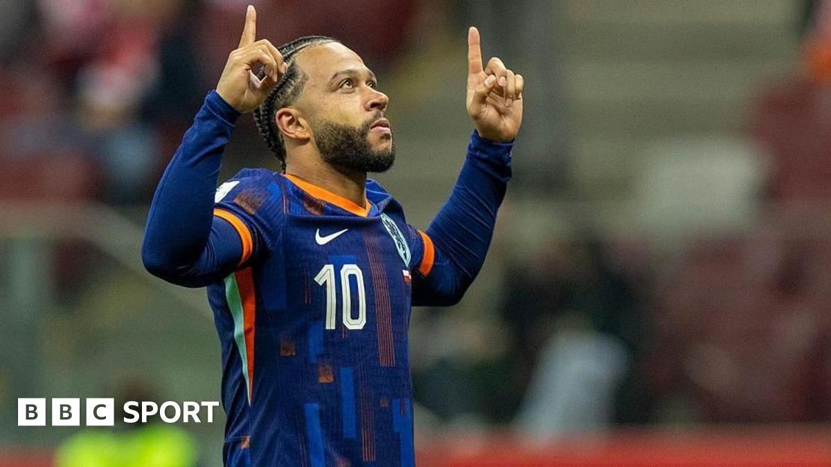 Poland 1-1 Netherlands: Depay goal takes Netherlands to brink of World Cup