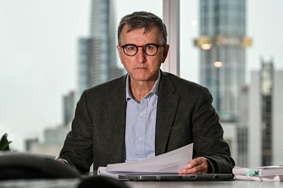 CFMEU administrator Mark Irving, KC.